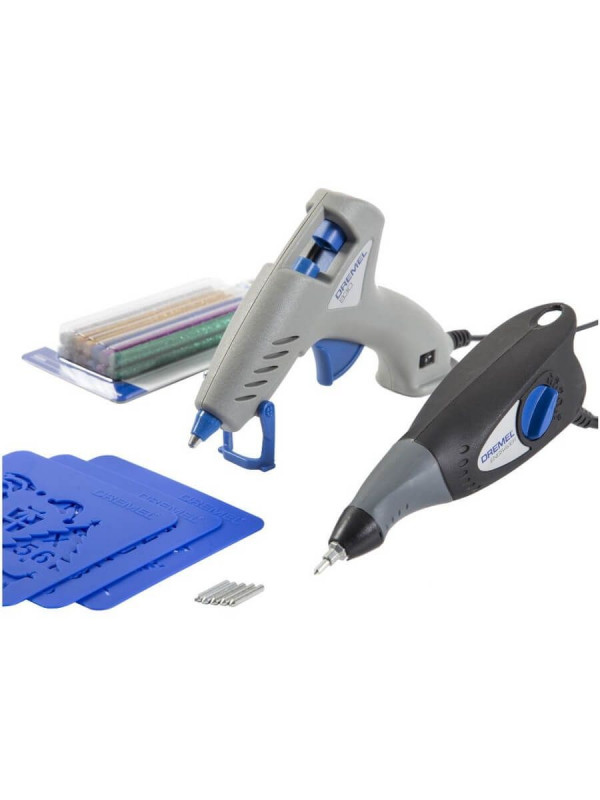 Гравёр Дремел + клеевой пистолет 930 F013G290JD